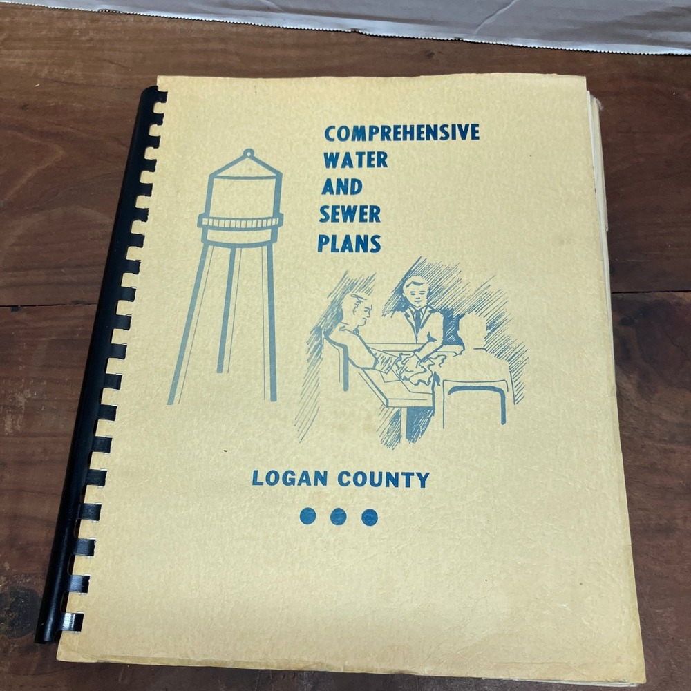1967 Logan County OK Comprehensive Water Sewer Plans Planning Report OSU Vintage